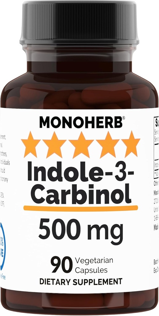 Ινδολο-3-καρβινόλη 500 mg - 90 Κάψουλες Veg