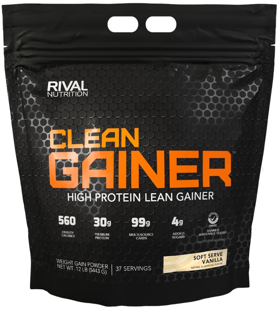 RIVAL NUTRITION Clean Winer - Yumuşak Servis Vanilla 12lb