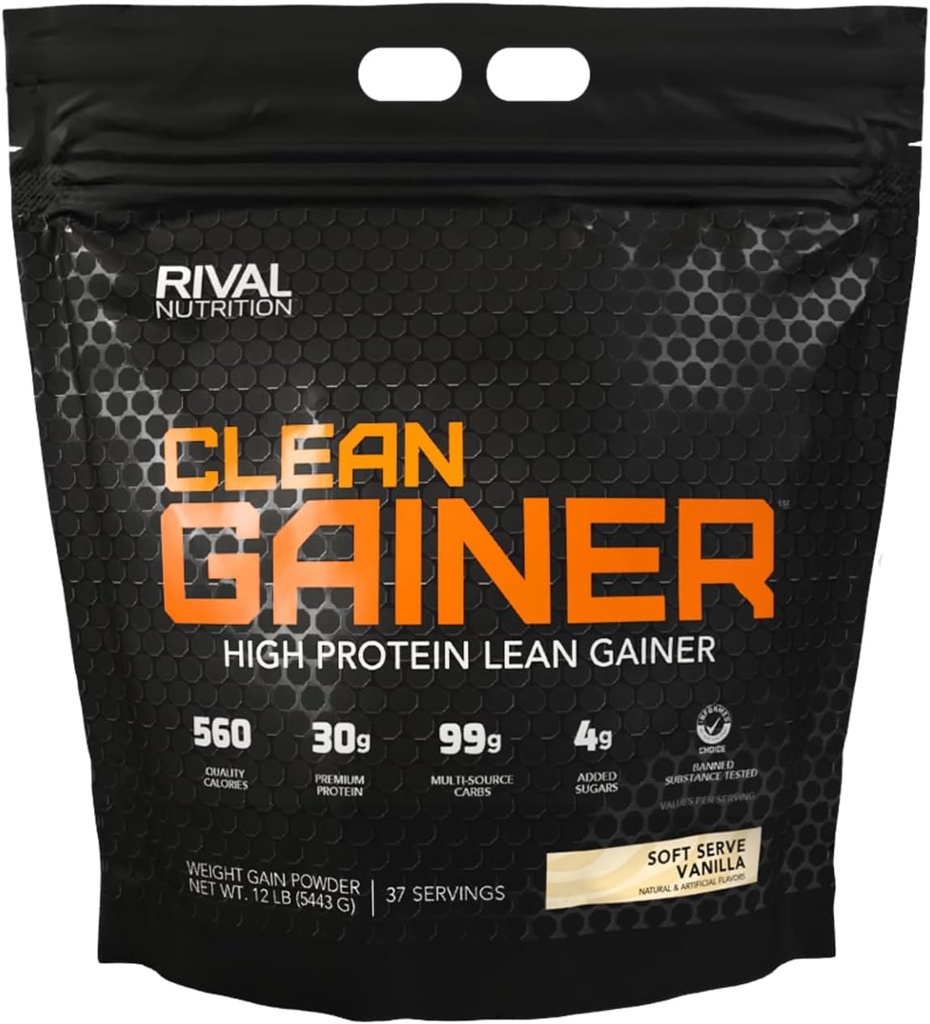 RIVAL NUTRITION Clean Winer - Yumuşak Servis Vanilla 12lb