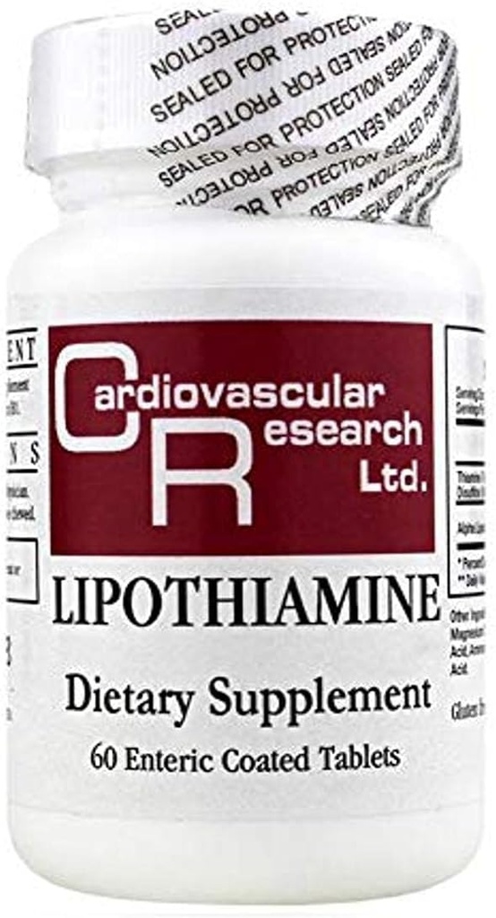 Cardiovascular Research Lipothiamine, White, 60 Kont (THIAM2)