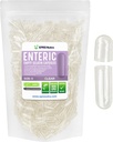 XPRS Nutra Μέγεθος 0 Κενές κάψουλες - 1000 Count Clear Enteric Coated Empty Gelatin Κάψουλες - χάπια καθυστερημένης αποδέσμευσης - DIY Capsule Filling - Pure Bovine Empty Enteric Gel Caps