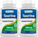 En İyi Doğals Taurine 1000 mg 250 Tablet (250 Kont)