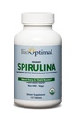 BioOptimal Organik Spirulina Tabletleri - Organik, Non-GMO, Hiçbir Katkı veya Ayırmacılar - Vitaminlerle 500 mg Premium Kalite Diyet Supplement, Minerals, & Antioksis (120 Tablet)