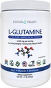 Eniva Health L-Glutamine Pure Toz, Unflavored (101 Hizmet) | Vegan, Gluten-Free, Sugar-Free, Non-GMO | Doktor-Former, ABD Made | Gut Health, Leaky Gut, Bloating, Muscle Health, Immune System