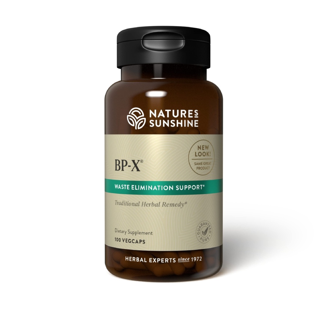 Nature's Sunshine BP-X, 100 Capsules | Destekler Intestinal, Digestive and Hepati Health and Assists with Liver, Gallbladder and Bowel Functions