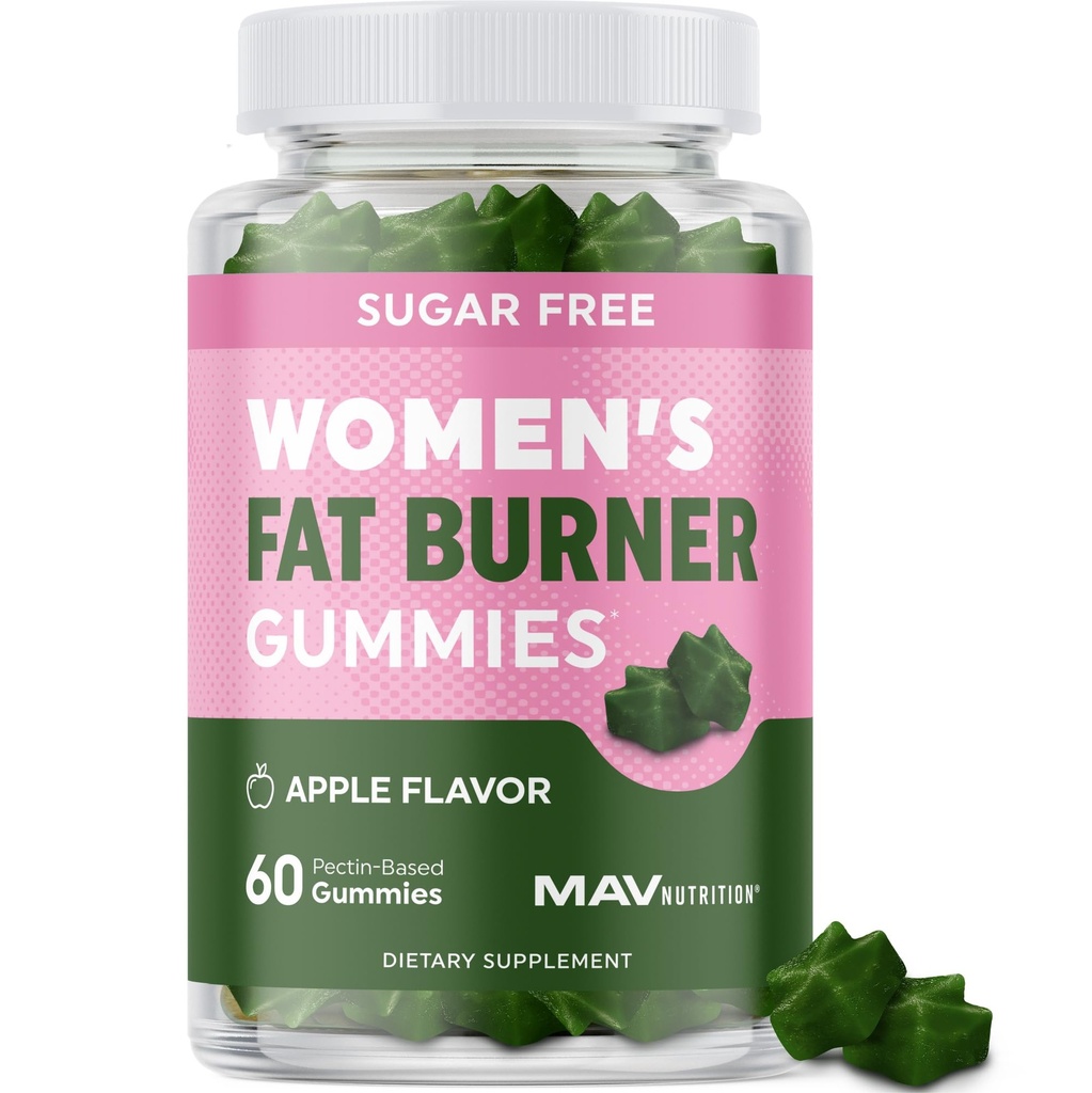 Kadın Fat Burner Gummies for Kilo Kaybı | Green Tea, Green Coffee Bean, Garcinia Cambogia & Ketones | Fat Burners for Women Kilo Lost Gummies | Green Tea Fat Burner Supplements | 60 Count