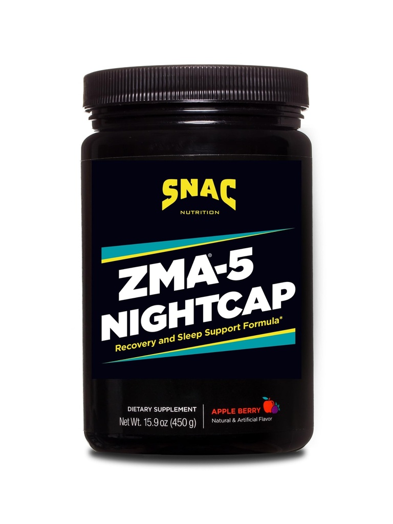 ZMA®-5 Nightcap Rapid Recovery Sleep Supplement Drink Mix με 5-HTP - Ψευδάργυρος & Μαγνήσιο υποστηρίζει ένα υγιές ανοσοποιητικό σύστημα, 450 γραμμάρια