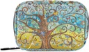 Naanle Tree of Life 7Day Pill Organizer Bag with lips and Hook & Loop, Compact Boyut, Unisex, 8 Karşılaştırma, Twill Canvas Kumaş, Classic Style Style