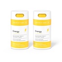 Sağlık Habit Enerji Supplement 2 Pack (120 Capsules) - Natual Caffeine Mix, Vitamins B & C, Supports Energy Levels, Discovers mental Alertness and Focus, Vegan, Non-GMO, Sugar Free (2 Pack)