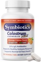Symbiyotiks Colostrum 120ct Chewables Plus - Immunity Support for Adult & Kids - Lactoferrin Supplement & Colostrum Protein - Destekler Digestion & Gut - 25% lgG Antibodies, Gluten Free - Orange Crememe
