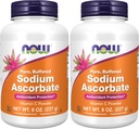 Şimdi Tamamlar, sodyum Ascorbate Toz, Buffered, Antioksi Koruma*, 8-Ounce (Pack of 2)