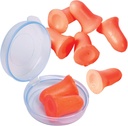 Apex Soft Foam Ear Plugs with Case, NRR 33db, 1 Paket, 4 Pair in each Package