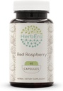 HerbEra Red Raspberry 60 Κάψουλες, 500 mg, Red Raspberry (Rubus idaeus) Αποξηραμένο Φύλλο (60 Κάψουλες)