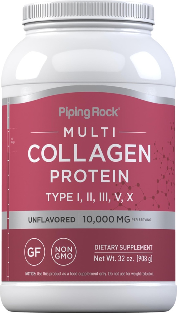 Piping Rock Multi Collagen Protein Powder 