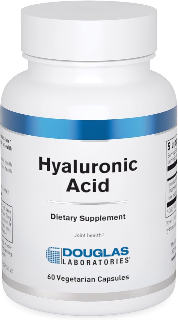 Douglas Laboratuvarları Hyaluronik Asit | Ortak ve Cilt Sağlığı için 70 mg Hyaluronik Asit | 60 Capsules