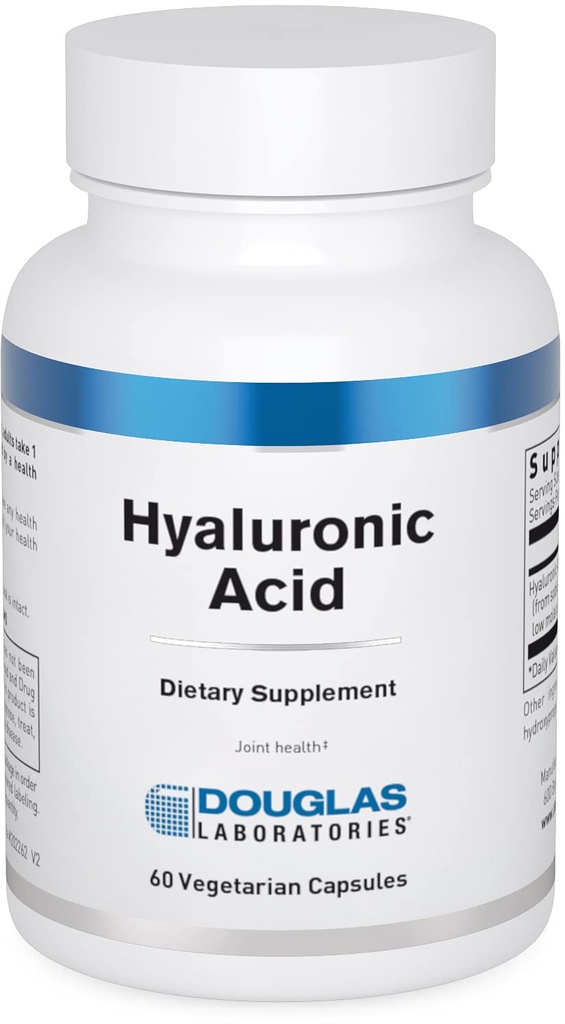 Douglas Laboratuvarları Hyaluronik Asit | Ortak ve Cilt Sağlığı için 70 mg Hyaluronik Asit | 60 Capsules