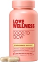 Love Wellness Good to Glow | Collagen Supplement with Biotin, Vitamin C, E, Ashwagandha & çinko | Parlak, Glowing & Clear Skin | Optisyenlik ve Sağlıklı Cilt | 60 Kont