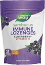 Τρόπος της φύσης Sambucus Immune Lozenges, Υψηλής ισχύος Βιταμίνη C, Elderberry, 24 Tropical Flavored Lozenges (Packing May Vary)