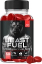 Nutravia Beast Yakıt Gummies - BeastFuel Boost Supplement Performans Formula ATM (60 Gummies)