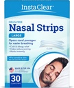 Nasal Breathing Strips, Clear Large 30 ct | Anında Çalış, Nasal Congestion Relief, Stops Snoring, Cold & Alerji