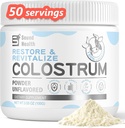 Colostrum Supplement Toz Insanlar için - Organik Bovine Colostrum Gut Health, Beauty ve Immune Support - Unflavored (73 Hizmet)