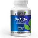 Profesyonel Botanikler DI-AIDE Enzymes Advanced Digestive Support, Relieves Bloating & Indigestion, Natural Materialss, Vegan & Non-GMO – 120 Capsules