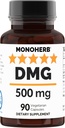 MONOHERB N-Ditil Glycine 500 mg - DMG Supplement - 90 Veg Capsules - 90 Hizmetler