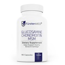 FürstenMED Glucosamine Chondroitin MSM Supplement - Chondroitin & Glucosamine Beslenme Sağlığı için Tamamlar - Vitamin C ile Normal Ortak Sağlık Destek - 180 Capsules