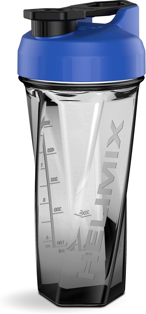 HELIMIX 2.0 Vor Blender Shaker Şişe 28oz | No Blending Ball veya Whisk | ABD Made | Portatif Pre Workout Whey Protein Drink Shaker Cup | Mixes Cocktails Smoothies Shakes | Top Raf Safe