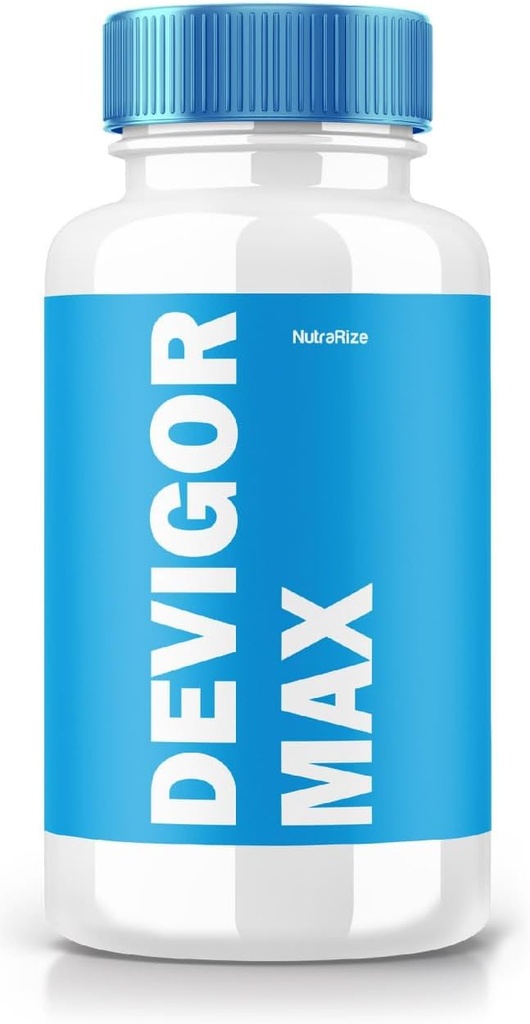 NutraRize Devigor Max - Devigor Max Pills for Man, Devigor Max Supplement Genel Erkek Well-Being, Sağlıklı ve Aktif Yaşam Tarzı Korumak için, DevigorMax Men Yorumlar (60 Capsules)