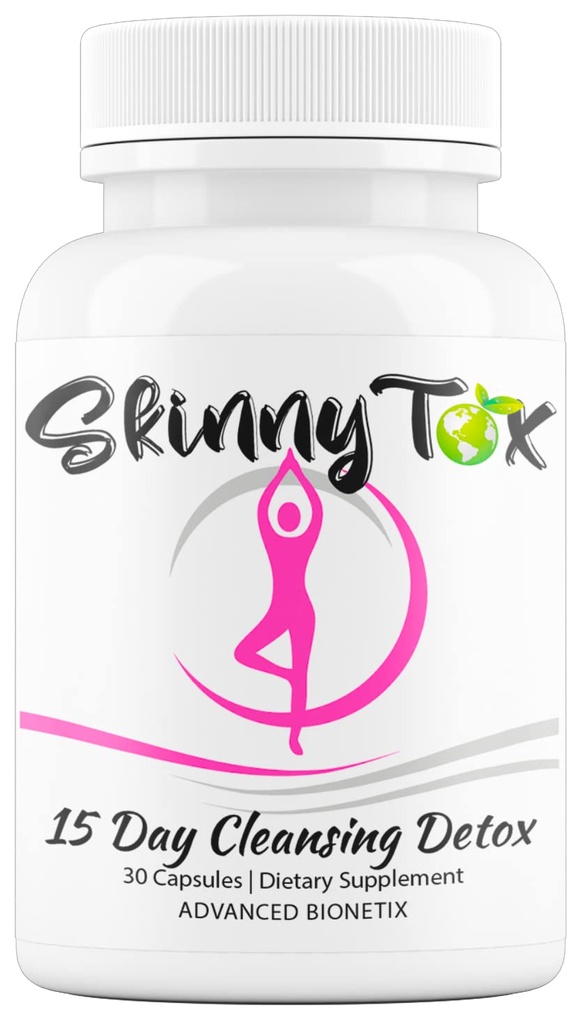 Skinnytox 15 Day Colon Cleanse Detox, Sağlıklı Bowel Hareketleri Flushes Toxins, Boosts Energy. Tüm Doğal Kilo Yönetimi w / Probiyotikler. Klinik Araştırma Güvenli Etkili