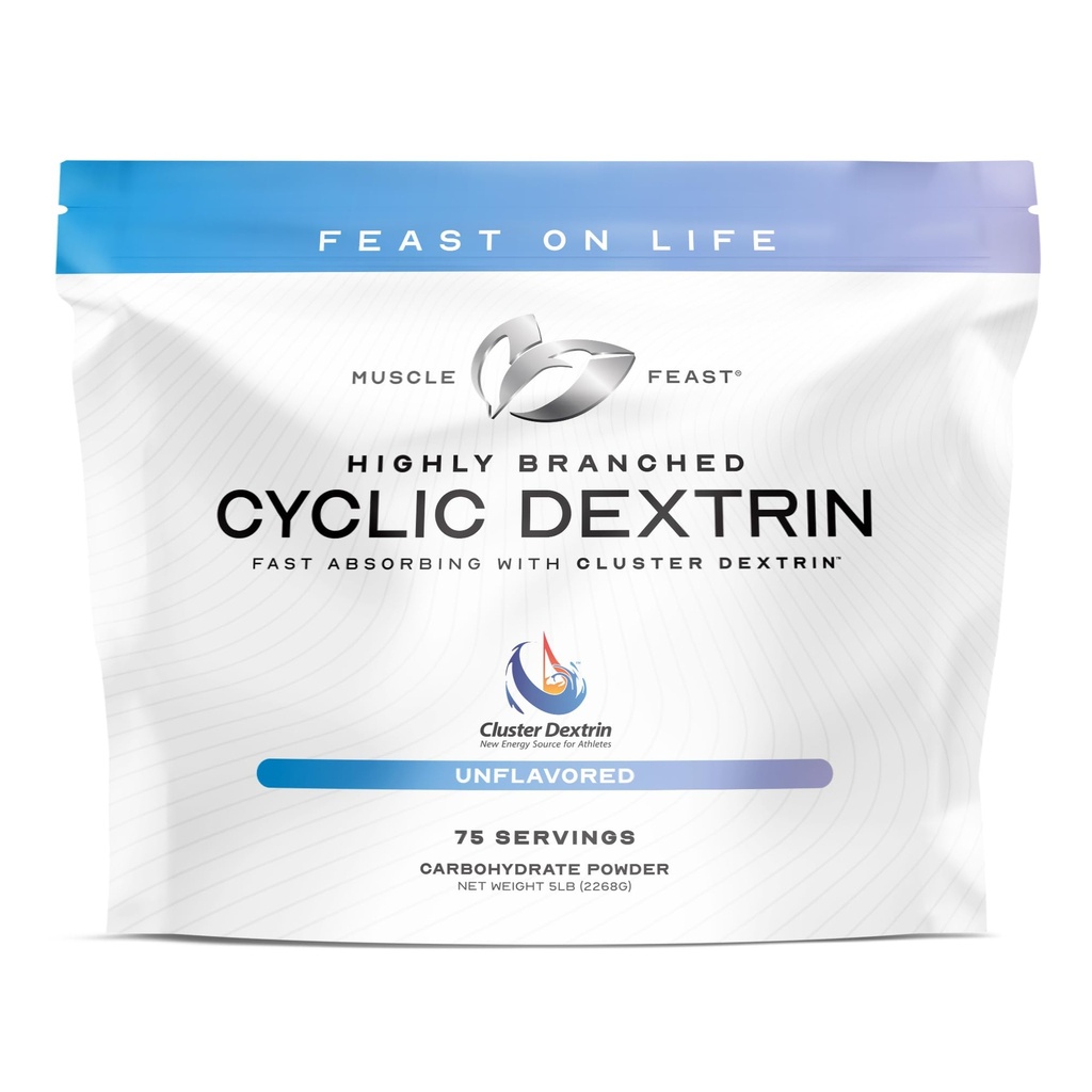 Kasren Yüksek Lisanslı Cyclic Dextrin Premium Pre-Workout veya Post-Workout Supplement, Unflavored, 5lbs