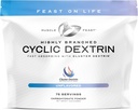 Muscle Feast Highly Branched Cyclic Dextrin Premium Pre-Workout or Post-Workout Supplement, Unflavored, 5lbs