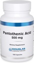 Douglas Laboratories Pantothenic Acid 500 mg | Vitamin B5 Hücre Enerji Üretimi ve Metabolism* | 100 Capsules