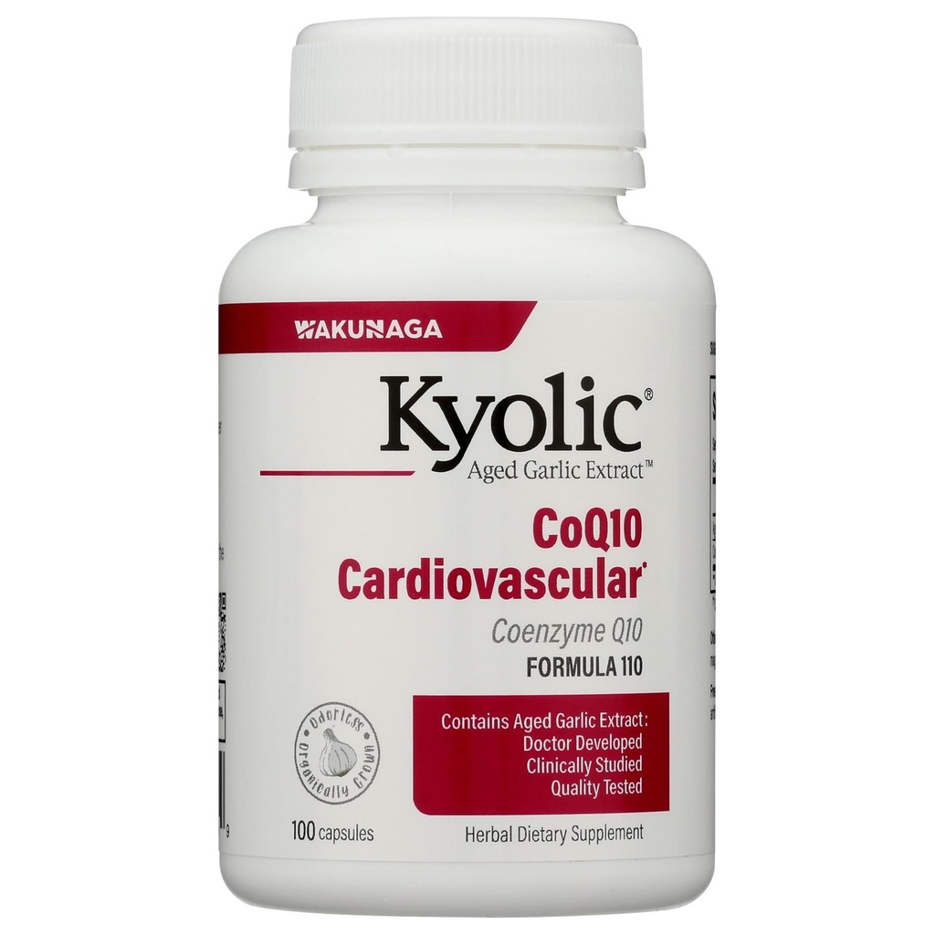 Kyolic Aged Extract Extract Formula 110, CoQ10 Cardiovascular