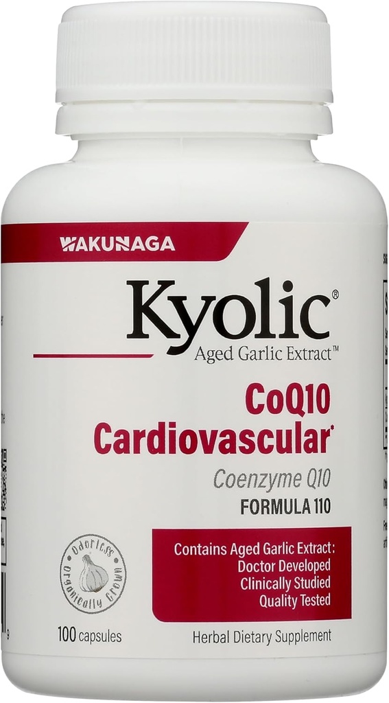 Kyolic Aged Garlic Extract Formula 110, CoQ10 Cardiovascular