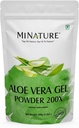 Aloe Vera Gel Toz 200x, Doğa | Doğal ve Saf | Aloe Barbadensis | 100g (3.5oz) | Yüksek Kondüktif Destek | Kozmetik formülasyonlar için Uygun
