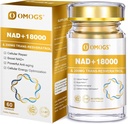 OMOGS NAD+ 300 mg + Trans- ρεσβερατρόλη 200 mg, καθαρό συμπλήρωμα NAD, μέγιστη απορρόφηση, ενίσχυση συμπλήρωμα για την επισκευή DNA, υγιή γήρανση, Cellular Energy & Longevity, 60 κάψουλες
