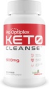 Pro Optiplex Keto Cleanse - Καθαρισμός & Detox Φυσικά - Βότανο Keto Καθαρίστε με Προβιοτικά - Βοήθεια Απορρίμματα & Τοξίνες - Πλήρης Καθαρισμός Σώματος & Καθαρισμός Κολώνων - Υποστήριξη Μειωμένη Μπλόφα
