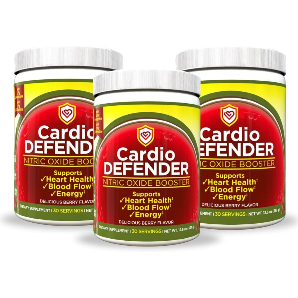 3 Pack, Nitrik Oksit Toz - L-Arginine 5,200 mg + L-Citrulline 1.200 mg - Kalp Sağlığı Mix - Kalp Sağlığı, Kan Akışı, Enerji, Endurance - L-Arginine Toz, Berry Flavor
