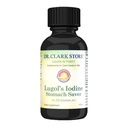 Stomach Dr. Clark Store'dan Kurtarır, Lugol'un Iodine 2 Granular Iodine - 1 fl. Oz with a Dropper and Cone Cap for Traveling