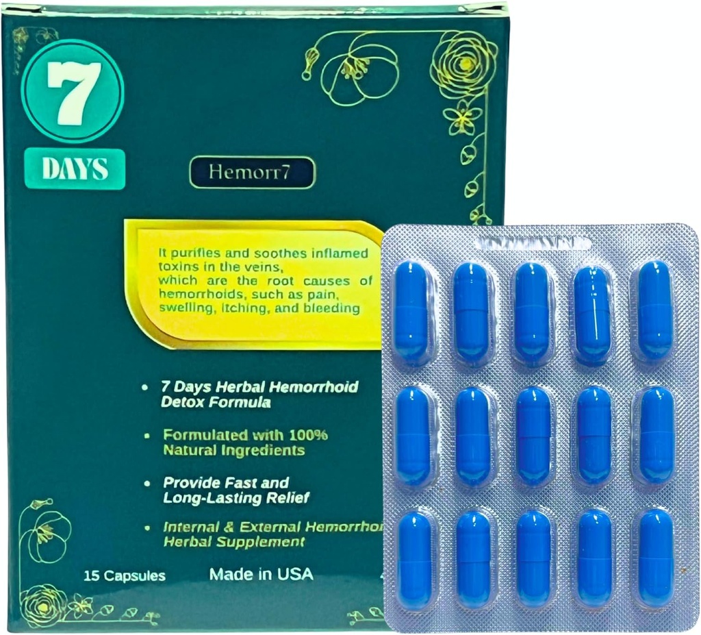 Αιμορροϊδικό Βότανο Remedy, 7days Detox Formula, Herbal Remedies Εργασία για την αντιμετώπιση των ριζικών αιτιών των αιμορροΐδων για μακράς διάρκειας ανακούφιση.