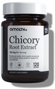 AMALTH Chicory Root Fiber Κάψουλες 500mg - Chicory Root Powder for Gut Cleanse & Digestive Support - Vegan, μη GMO Inulin Prebiotic Fiber Supplement, 120 Caps