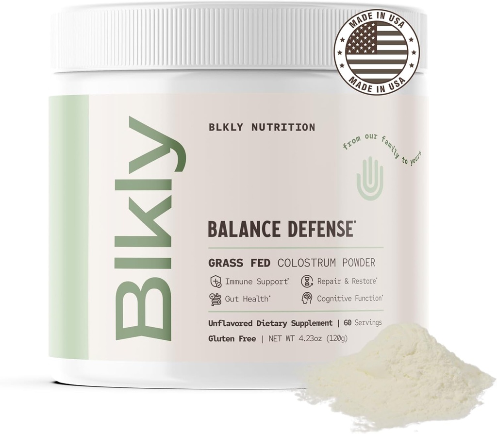 Colostrum Tamam Toz Gut Health, Immune Support, Muscle Recovery & Wellness | Natural IgG Pure Whole Bovine Colostrum Superfood, Unflavored, 60 Hizmet