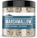 Earthborn Elements Marshmallow Root 200 Capsules, Pure & Undiled, No Wordss