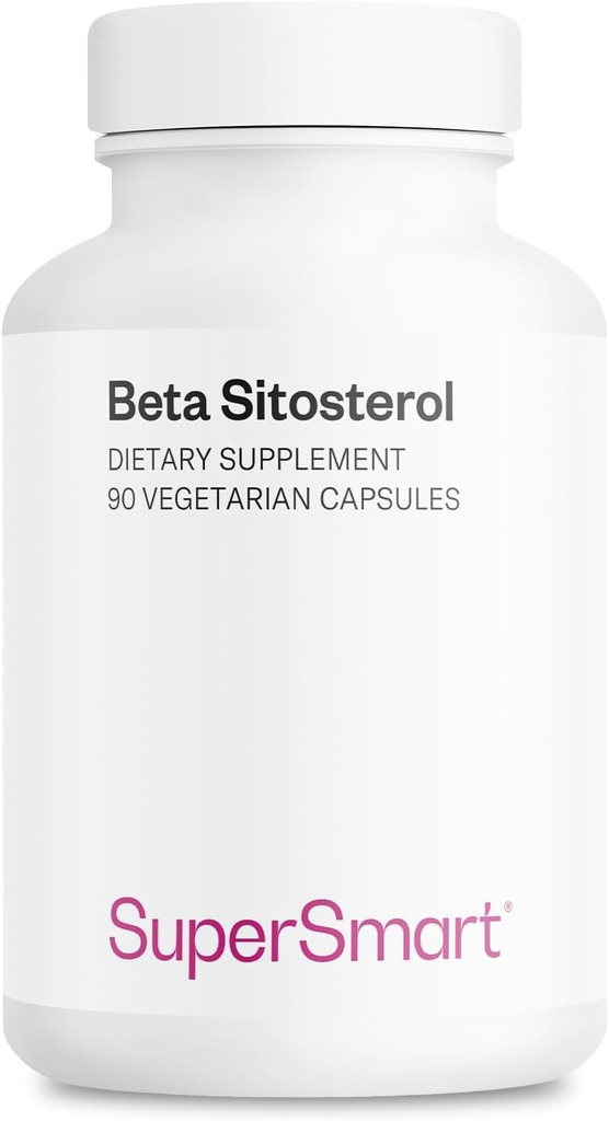 SuperSmart Beta-Sitosterol Supplement 180mg ανά ημέρα (Patented) - Φυτικές στερόλες - Beta-Sitosterol Extract for Men 