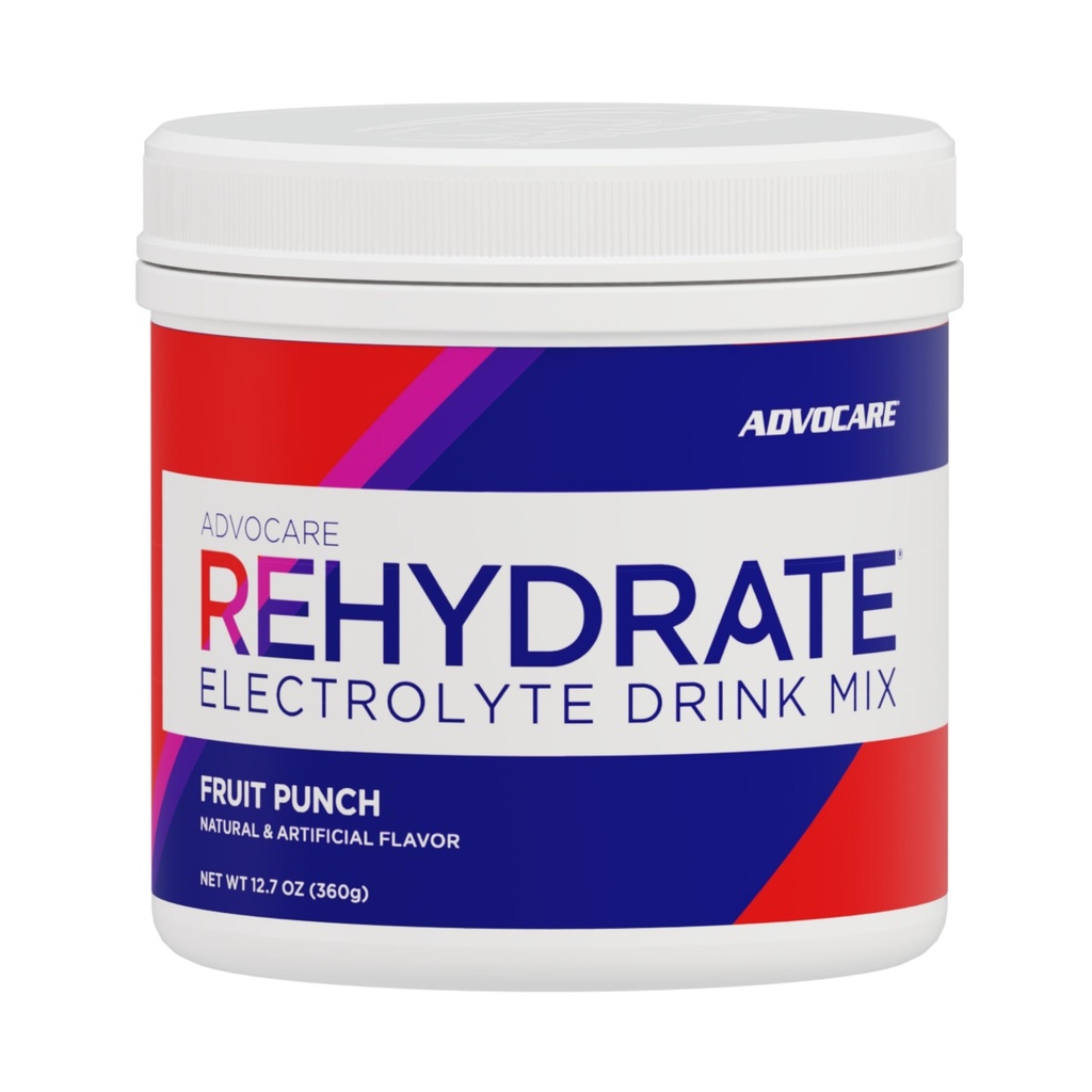 AdvoCare Rehidrat - Elektrolyte Drink Mix - Magnezyum, sodyum, Pyum & Kalsiyum - Antioksi ve Amino asit Forized - Supports Hydration & Recovery - Punch Meyve, 12.7 ozz