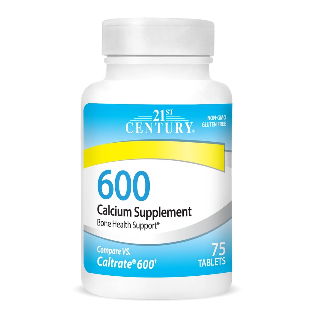 21. Yüzyıl Gıda Supplement, 600 mg, 75 Kont