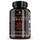 ENCLARE NUTRITION 10 in 1 Immune Support ATM Supplement with Echinacea, C ve çinko, Turmeric, Ginger, B6, Elderberry for Yetişkinler Immunity Defense Vitamins, Made in USA Veg Cap 60 Ct (1)