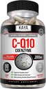 Kaya Naturals - CoQ10 Power Antioxy Supplement for Vascular, Kalp Sağlığı, Sağlıklı Kan Baskı Seviyeleri ve Immune Function - Restores Daily Hücreleri ve Enerji Üretimi - 60 Veggie Capsules